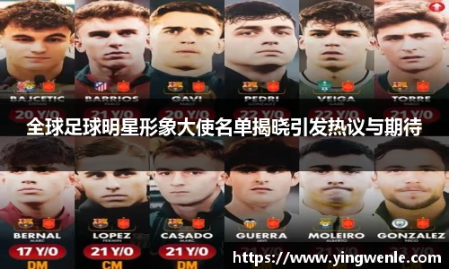 全球足球明星形象大使名单揭晓引发热议与期待